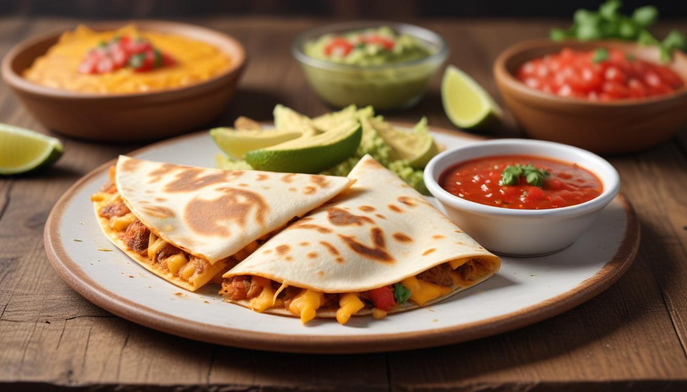 Lezzetli Peynirli Quesadilla Tarifi