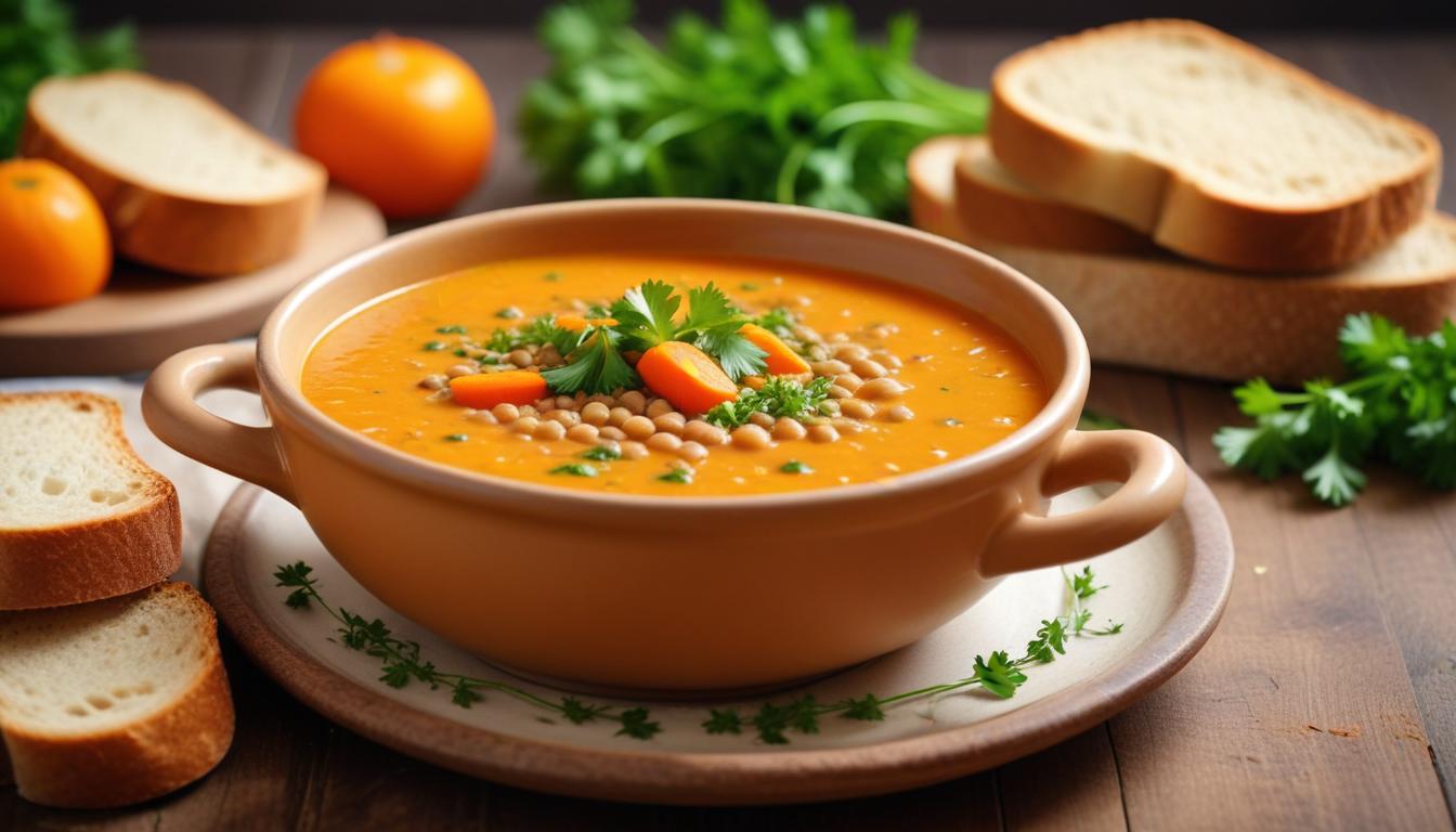 .5 Malzemeli Mercimek Çorbası: Pratik ve Lezzetli