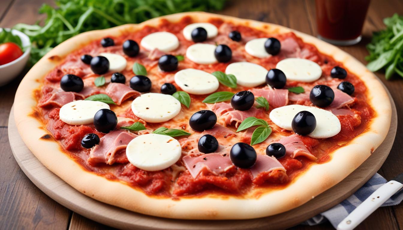 Pratik 5 Malzemeli Ton Balıklı Pizza