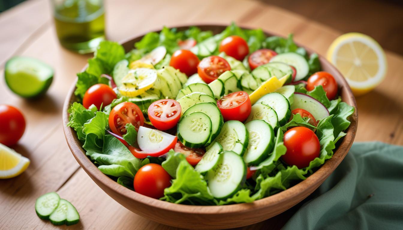 Serinleten Yeşil Salata Tarifi: Ferahlatan Lezzet