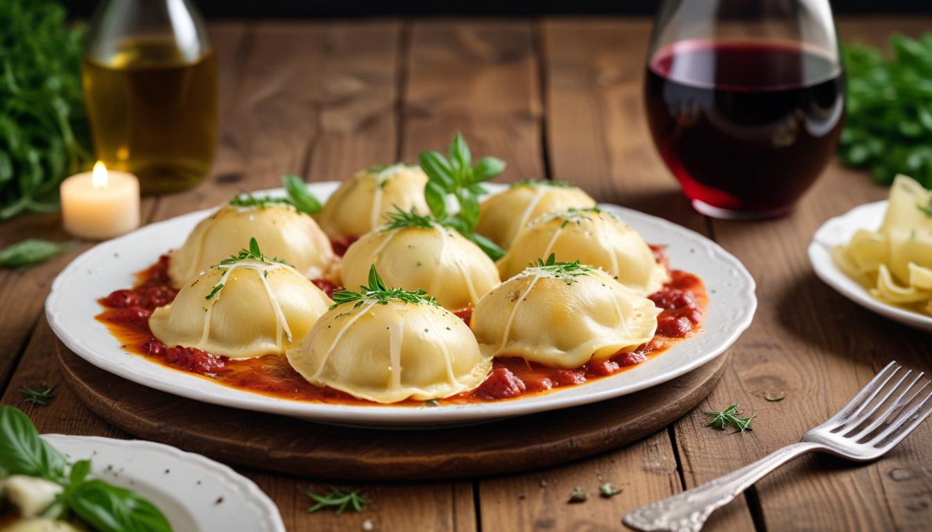 Sferik Ravioli: Efsanevi Eritilmiş Peynir Dolu Mükemmel Lezzet