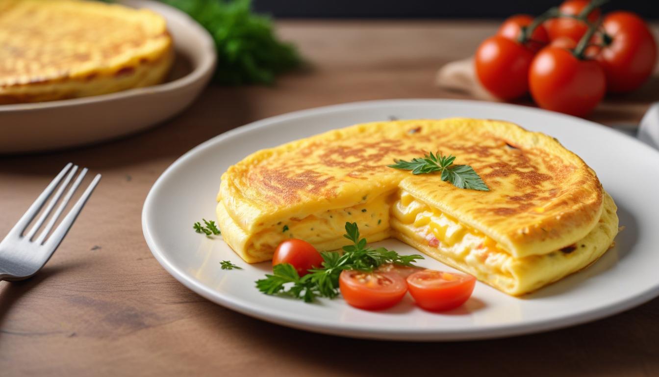 .5 Malzemeli Hızlı ve Pratik Omlet
