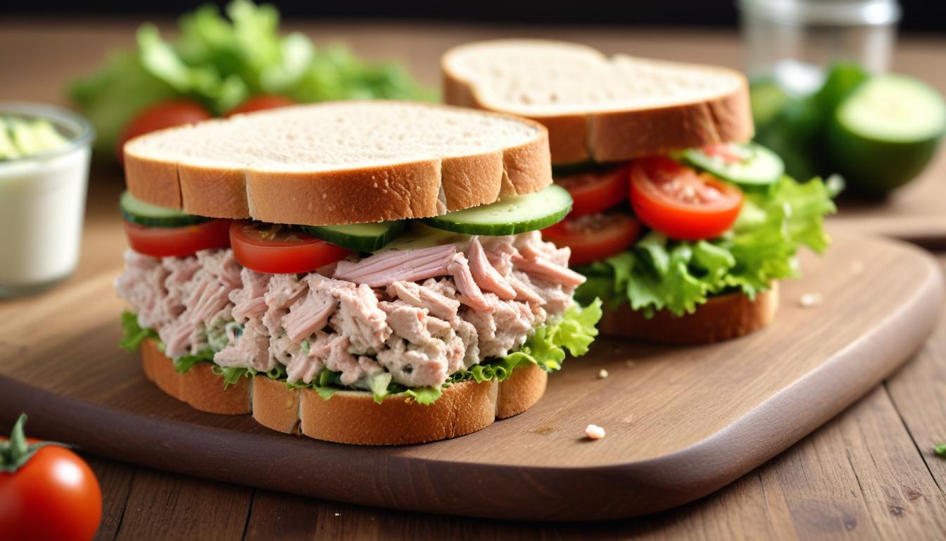 Pratik Ton Balığı Ekmek Sandviçi Tarifi