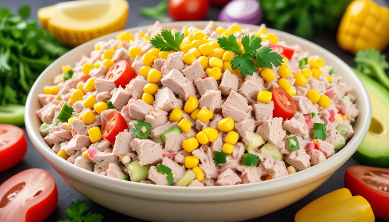 Pratik 5 Malzemeli Ton Balığı Salatası