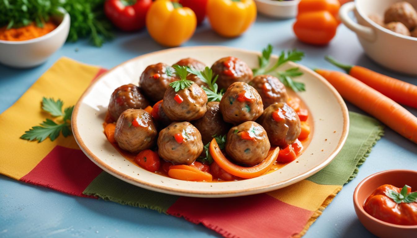 Rengarenk Mini Köfte Tarifi