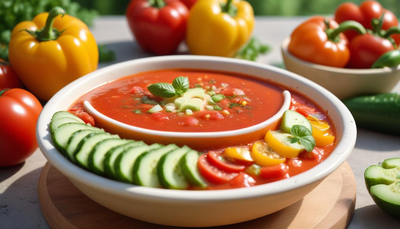 Sıcak Yaz Günlerine Ferahlık: Gazpacho Tarifi