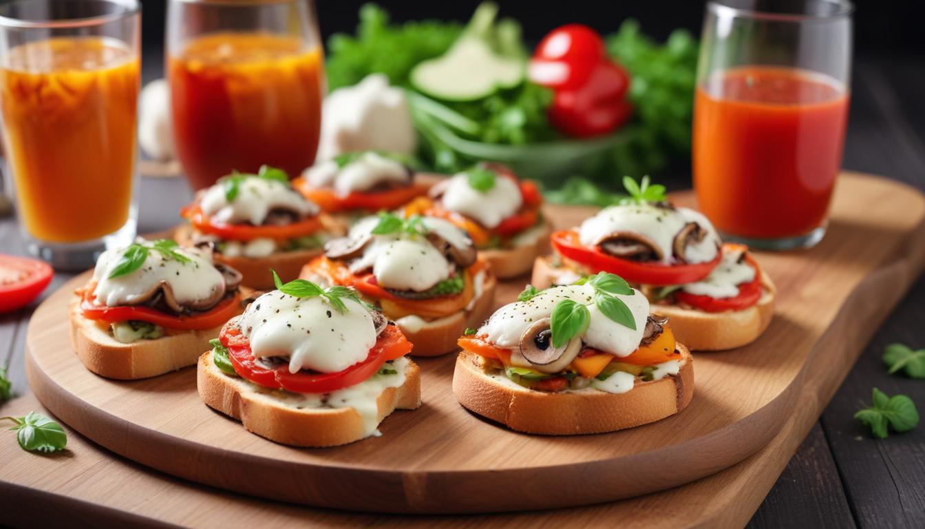 Mini Pizza Tostlar: Misafirler İçin Hızlı ve Lezzetli Atıştırmalık